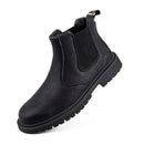 Men’s Safety Dealer Boots –  Non Slip Steel Toe Waterproof Leather Work Boots