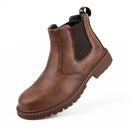 Men’s Safety Dealer Boots –  Non Slip Steel Toe Waterproof Leather Work Boots