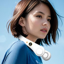 5 Speed Neck Fan - Portable Cooling Solution with Headphone Design