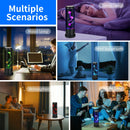 LED Jellyfish Lamp Night Light – 11” Color-Changing Aquarium Light Relaxing Table Lamp