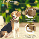 Tactical Dog Collar with Control Handle and D-ring for a Dog leash