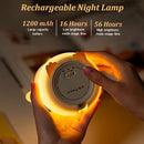 Penguin Night Light – Rechargeable Silicone Lamp with Timer & Dimming