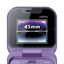 Unlocked Dual SIM Flip Phone – Compact Mobile with Easy-to-Read Display Perfect for Seniors