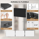 3-Way 360 Degree Hanging Mirror – Adjustable Door Vanity for Makeup & Hair Styling