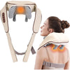 Wireless Shiatsu Neck & Shoulder Massager – Heated Kneading for Relaxing Pain Relief