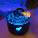 Aroma Cannon Humidifier – Mini Diffuser with 7-Color LED & 2 Modes