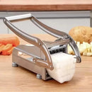 Stainless Steel Manual Potato Cutter – French Fry Slicer & Vegetable Chopper for Kitchen