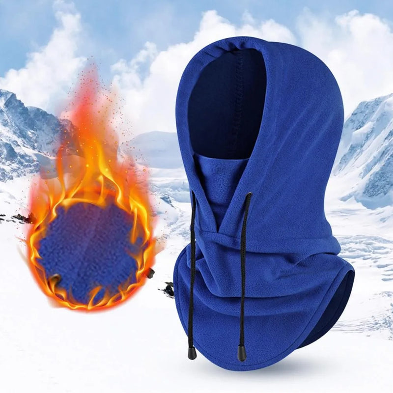 Thermal Fleece Ski Mask  – Cold Proof Beanie & Neck Warmer in One