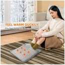 2-in-1 Electric Foot Warmer & Heating Pad – Ultra-Soft Cozy & Energy-Saving Heater