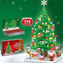 Christmas Tree Advent Calendar – 24 Grid Countdown Building Blocks Toy Set