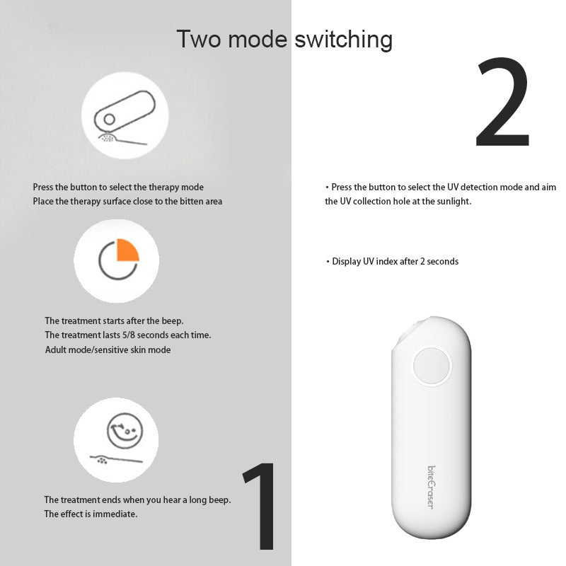 Portable Anti-Itch Device Insect Bite Healer – Rechargeable Mosquito Bite Relief for Outdoor Use