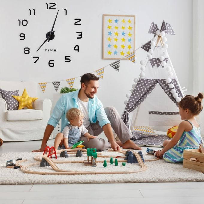 DIY 3D Wall Clock – Modern Acrylic Number Stickers Easy to Install Stylish Home Decor for Living Room