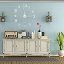 DIY 3D Wall Clock – Modern Acrylic Number Stickers Easy to Install Stylish Home Decor for Living Room