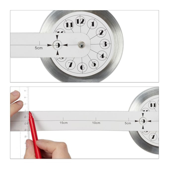 DIY 3D Wall Clock – Modern Acrylic Number Stickers Easy to Install Stylish Home Decor for Living Room
