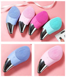 Ultrasonic Face Scrubber – Silicone Cleansing Brush for Deep Clean & Exfoliation