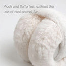 Faux Fur Earmuffs for Women – Warm Fuzzy Ear Covers for Cold Weather