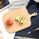 Beech Wood Chopping Board – Nordic Style Bread & Fruit Board for Kitchen