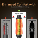 240W Hot Brush – Fast Heat Curling & Straightening Brush for Medium to Long Hair