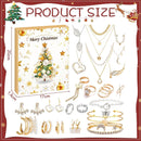 Jewellery Advent Calendar 2026 for Women – 24 Days of Gold Necklaces, Earrings, Rings & Bracelets