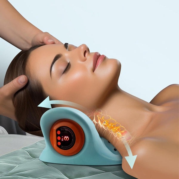Rechargeable Portable Neck Massager - 3-in-1 Shiatsu Neck & Back