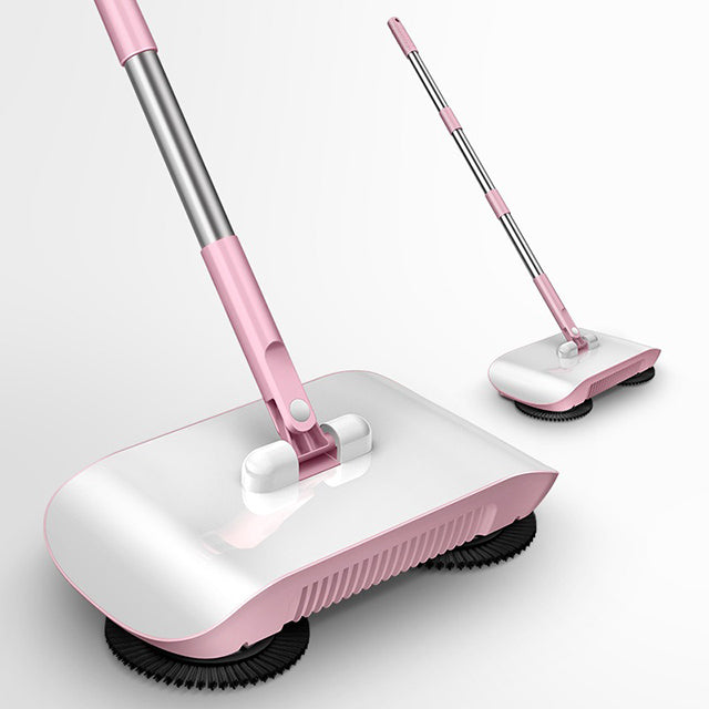 3-in-1 Hand Push Sweeper – Rotating Floor Mop & Duster for Home and Kitchen