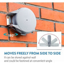 12M Retractable Outdoor Washing Line – Heavy-Duty Adjustable Length Easy to Install