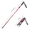 Collapsible Walking Pole - Lightweight Trekking Stick Ideal for Men Women and Seniors