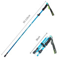 Collapsible Walking Pole - Lightweight Trekking Stick Ideal for Men Women and Seniors