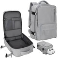 Women’s Carry-On Travel Backpack – Flight Approved Waterproof Travel Bag with Shoe Compartment
