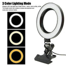6 Inch LED Ring Light – 3 Modes for Makeup Streaming Photography