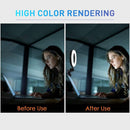 6 Inch LED Ring Light – 3 Modes for Makeup Streaming Photography