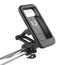 Waterproof Bike Phone Holder Case – 360° Rotating Handlebar Holder for 5"-7" Smartphones