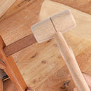 Wooden Mallet Hammer – Solid Beech Wood Round Head Lightweight & Durable Hand Tool