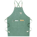 Heavy Duty Work Apron – Waterproof Canvas with Tool Pockets