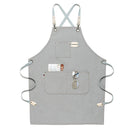 Heavy Duty Work Apron – Waterproof Canvas with Tool Pockets