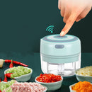 Rechargeable Mini Electric Garlic Crusher – Cordless Garlic Press & Food Processor