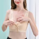 Wireless Breathable Posture Corrector - Front Buckle Sports Bra