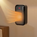 Portable Electric Heater 500W – Plug in Mini Space Heater with Thermostat