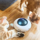 Smart Electric UFO Cat Toy – Interactive Automatic Feather & Spring Turntable Toy