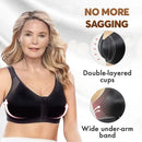 Wireless Breathable Posture Corrector - Front Buckle Sports Bra