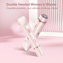 Dual Head Electric Lady Shaver – Waterproof Wet & Dry Hair Remover