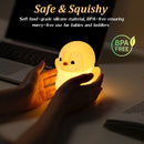 Penguin Night Light – Rechargeable Silicone Lamp with Timer & Dimming