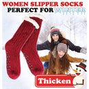 Women’s Fuzzy Slipper Socks – Soft Warm and Non-Slip Cozy Fleece-Lined Winter House Socks