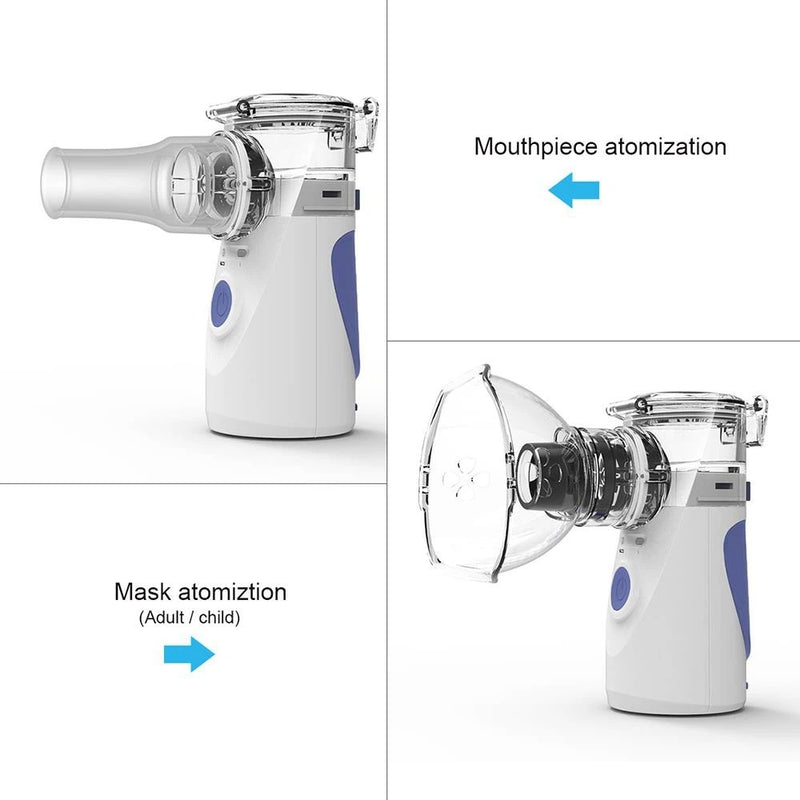Portable Mesh Nebulizer – Compact Asthma & Respiratory Relief for Adults & Kids