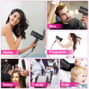 1800W Ionic Hair Dryer with Diffuser – Fast Drying Portable for Home Salon & Travel