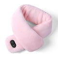 Heated Scarf with Vibration Massage – Waterproof Neck Warmer 3 Heat Levels Double Control Switch