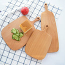 Beech Wood Chopping Board – Nordic Style Bread & Fruit Board for Kitchen