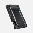 Minimalist Metal Wallet with Money Clip - Forged Carbon RFID Card Holder