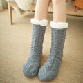 Women’s Fuzzy Slipper Socks – Soft Warm and Non-Slip Cozy Fleece-Lined Winter House Socks