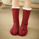 Women’s Fuzzy Slipper Socks – Soft Warm and Non-Slip Cozy Fleece-Lined Winter House Socks